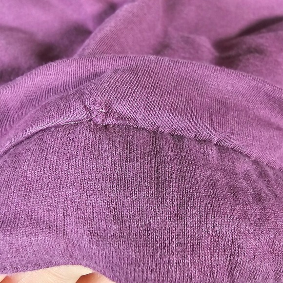 Soft Surroundings Playa Embroidered Jacket Womens Large Purple Beaded Sweater - Picture 7 of 13